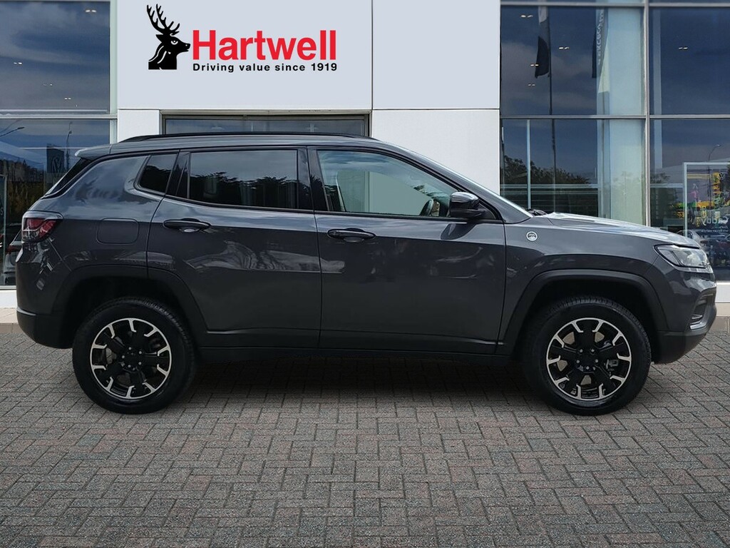 Jeep Compass 1.3 Gse T4 11.4Kwh Trailhawk Suv Plug-i WM72XSH Grey #2