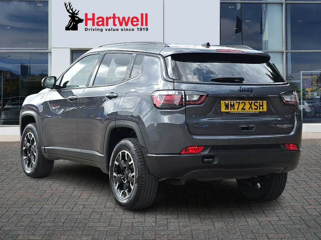 Jeep Compass 1.3 Gse T4 11.4Kwh Trailhawk Suv Plug-i WM72XSH Grey #5