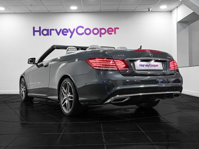 Mercedes-Benz E Class E220 Bluetec Amg Line 7G-tronic Cabriolet Grey #5