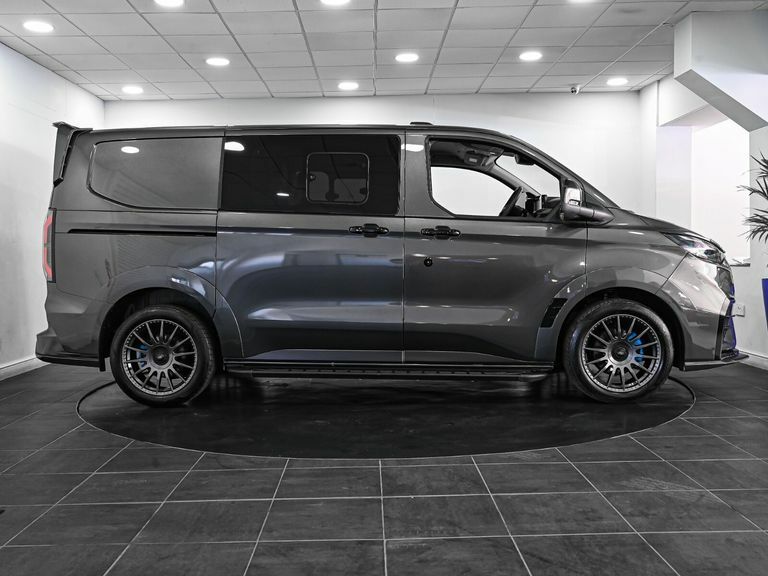 Ford Transit Custom 2.5 Phev 232Ps H1 Double Cab Van Ms-rt OV74VVF Grey #4