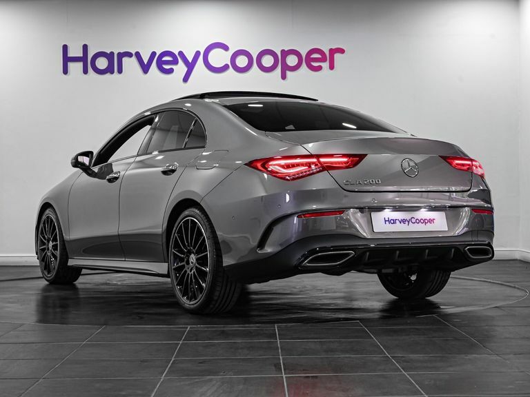 Mercedes-Benz CLA Class Cla 200 Amg Line Premium Night Ed Tip Grey #5