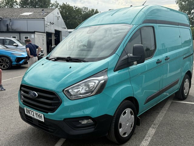Ford Transit Custom 2.0 340 Ecoblue Trend Panel Van L1 BN72YHH Green #6