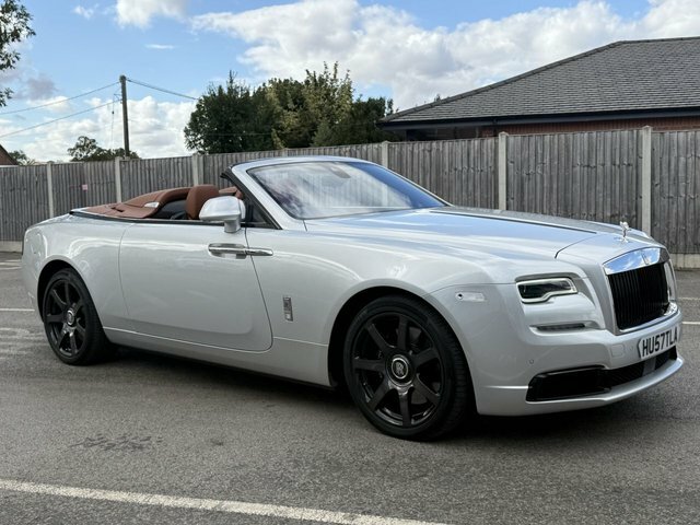 Rolls-Royce Dawn 6.6 V12 Convertible Euro 6 563 Bh Silver #2