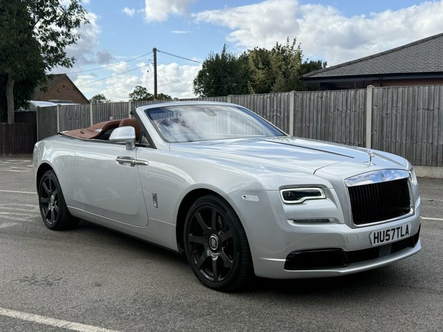 Rolls-Royce Dawn 6.6 V12 Convertible Euro 6 563 Bh Silver