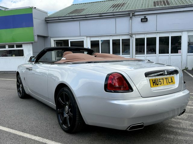 Rolls-Royce Dawn 6.6 V12 Convertible Euro 6 563 Bh Silver #6