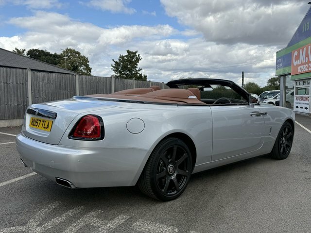 Rolls-Royce Dawn 6.6 V12 Convertible Euro 6 563 Bh Silver #4