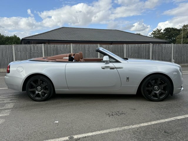 Rolls-Royce Dawn 6.6 V12 Convertible Euro 6 563 Bh Silver #3