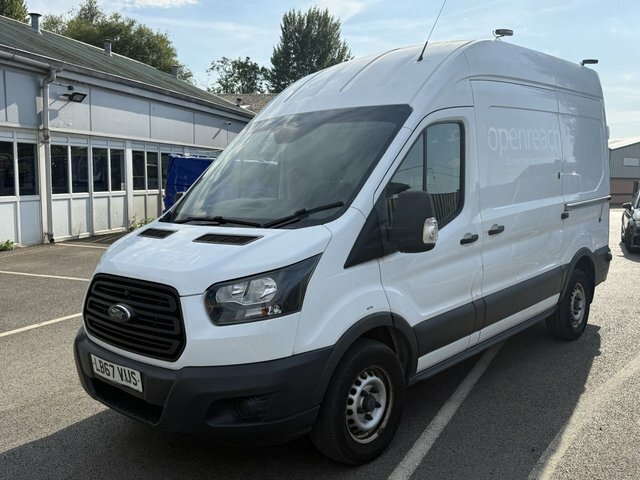 Ford Transit Custom 2.0 350 Ecoblue Panel Van Fwd L2 LB67VUS White #6