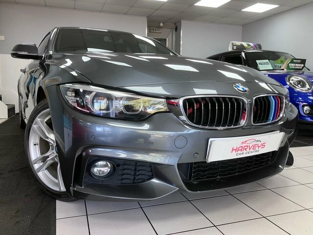 BMW 4 Series Gran Coupe 2.0 420I M Sport Hatchback Euro 6 BK18TWY Grey #2
