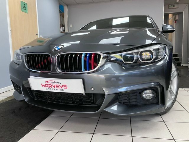BMW 4 Series Gran Coupe 2.0 420I M Sport Hatchback Euro 6 BK18TWY Grey #4