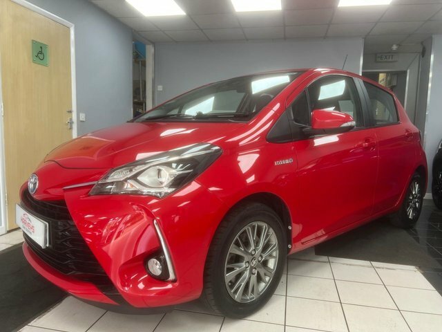 Toyota Yaris 1.5 Vvt-h Icon Hatchback Hybrid E-cvt E VF68BXH Red #6
