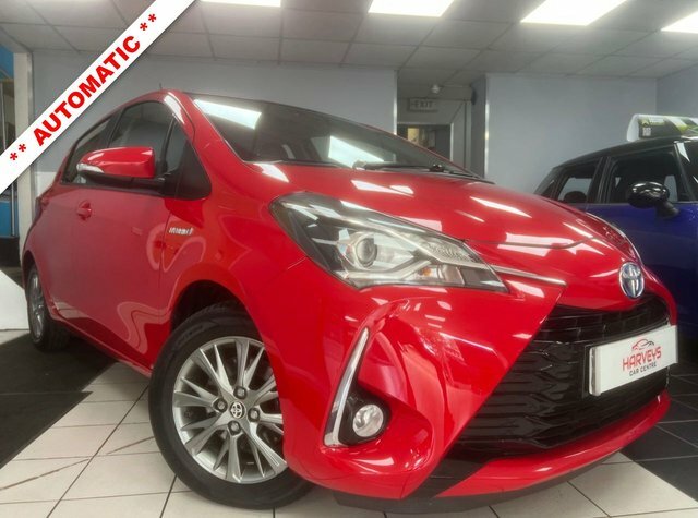 Toyota Yaris 1.5 Vvt-h Icon Hatchback Hybrid E-cvt E Red