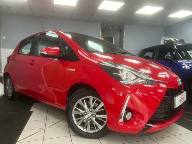 Toyota Yaris 1.5 Vvt-h Icon Hatchback Hybrid E-cvt E VF68BXH Red #2