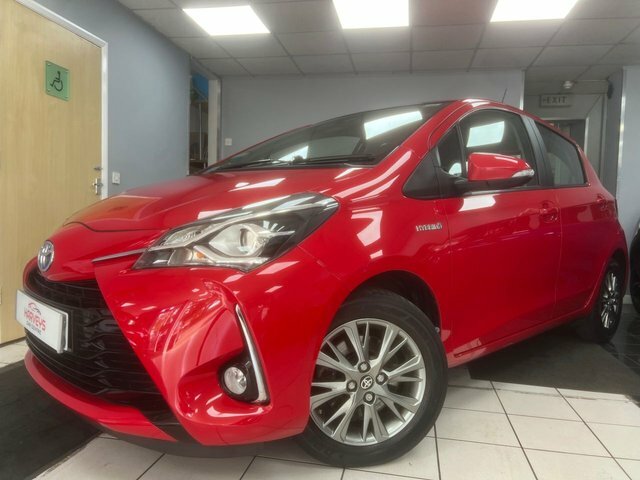 Toyota Yaris 1.5 Vvt-h Icon Hatchback Hybrid E-cvt E VF68BXH Red #5