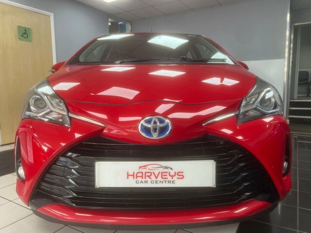 Toyota Yaris 1.5 Vvt-h Icon Hatchback Hybrid E-cvt E VF68BXH Red #4
