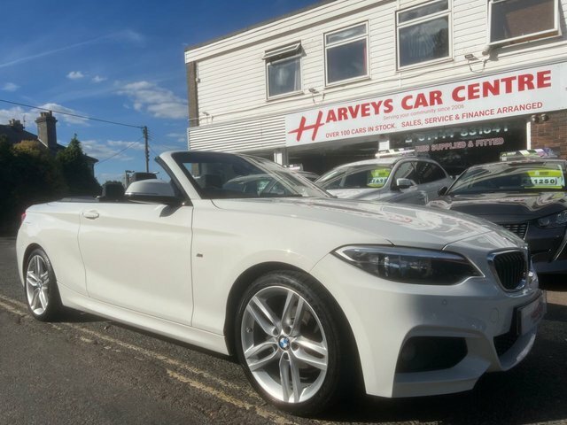 BMW 2 Series 1.5 218I M Sport Convertible Eur White #3