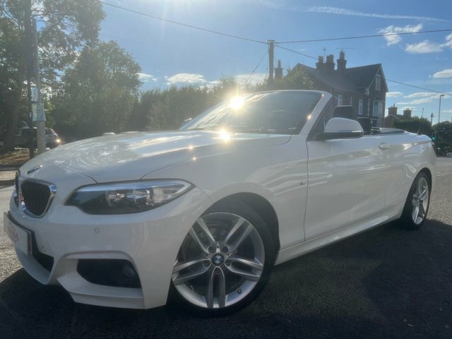 BMW 2 Series 1.5 218I M Sport Convertible Eur White #5