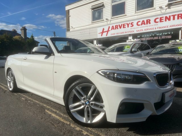 BMW 2 Series 1.5 218I M Sport Convertible Eur White #2
