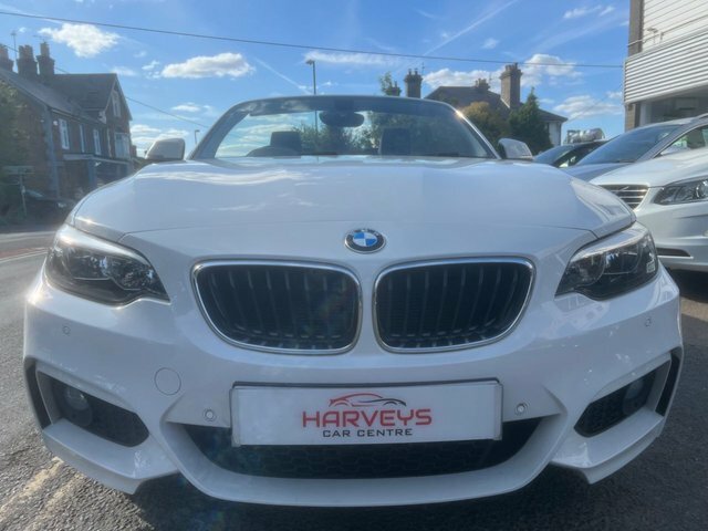 BMW 2 Series 1.5 218I M Sport Convertible Eur White #4