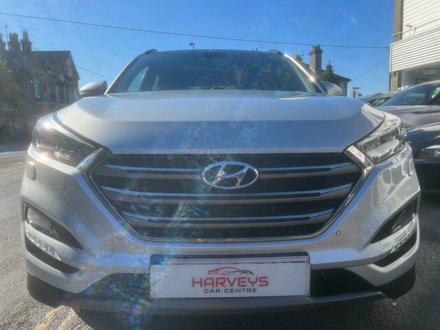 Hyundai Tucson 2.0 Crdi Blue Drive Premium Se Suv Manu GX66DMF Silver #4