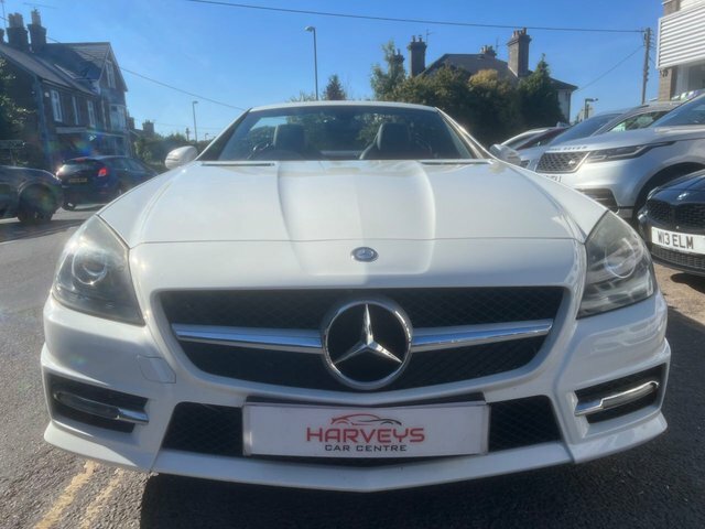 Mercedes-Benz SLK 2.1 Slk250 Cdi Blueefficiency Amg Sport Convertibl White #4