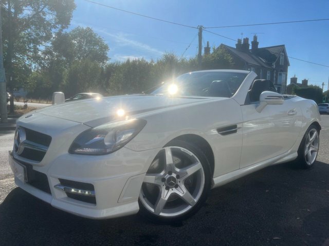 Mercedes-Benz SLK 2.1 Slk250 Cdi Blueefficiency Amg Sport Convertibl White #5