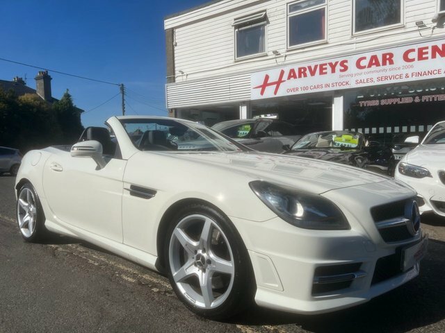Mercedes-Benz SLK 2.1 Slk250 Cdi Blueefficiency Amg Sport Convertibl White #3