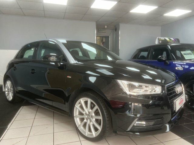Audi A1 1.4 Tfsi S Line Sportback S Tronic Euro Black #3