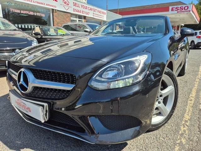 Mercedes-Benz SLC 2.1 Slc250d Sport Convertible G-tronic Black #4
