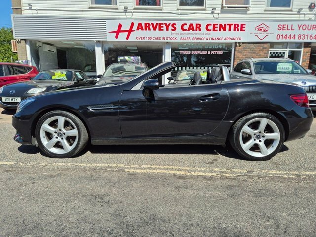 Mercedes-Benz SLC 2.1 Slc250d Sport Convertible G-tronic Black #5