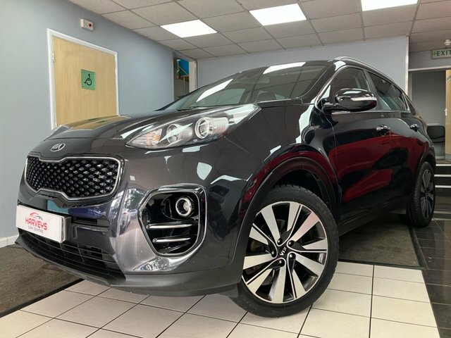 Kia Sportage 1.7 Crdi 3 Suv Euro 6 S S 114 PG16HRK Black #5