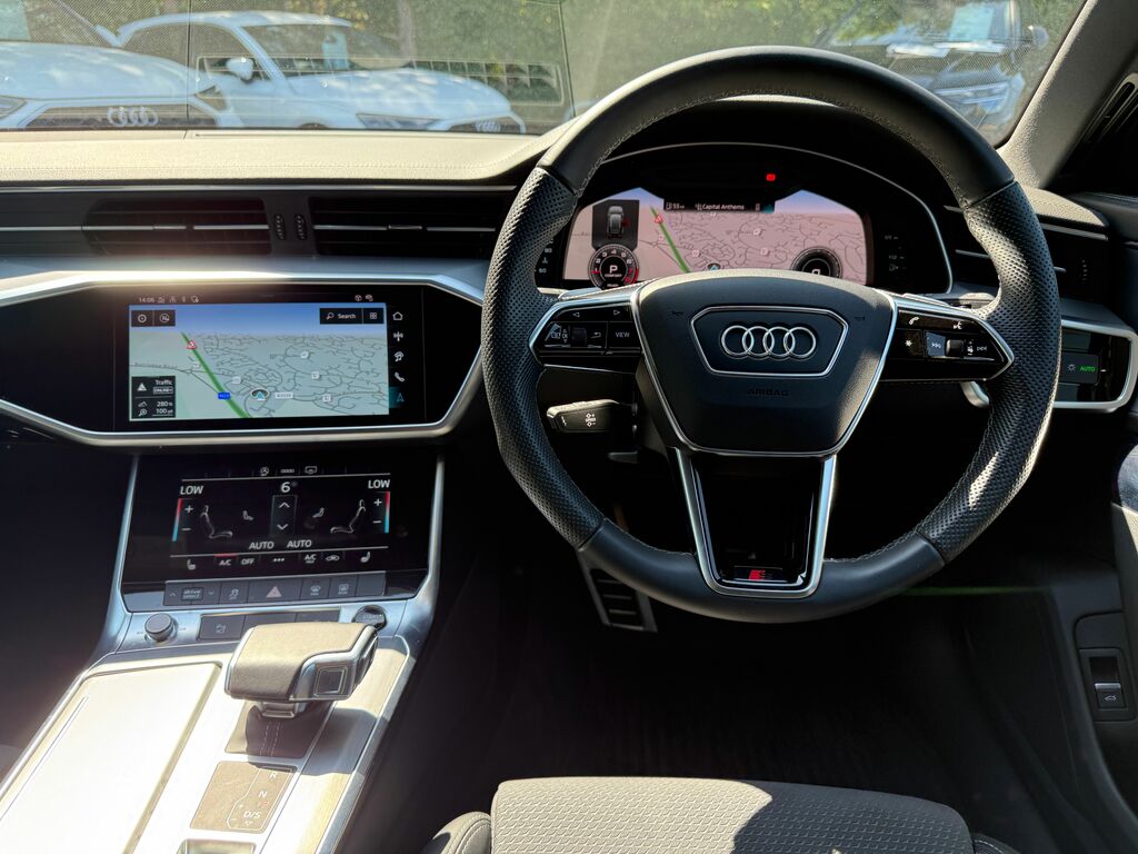 Audi A6 S Line Blue #4