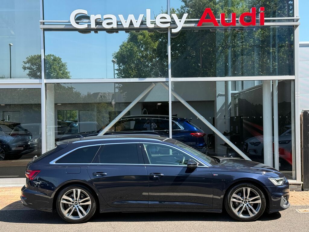 Audi A6 S Line Blue