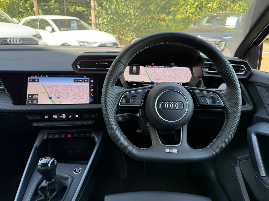 Audi A3 Black Edition GX26UOK Blue #4