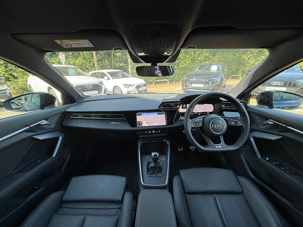 Audi A3 Black Edition GX26UOK Blue #2