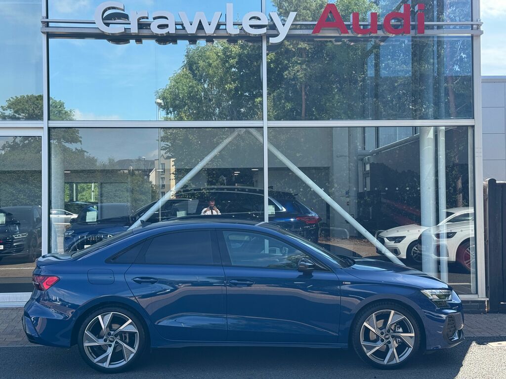 Audi A3 Black Edition Blue