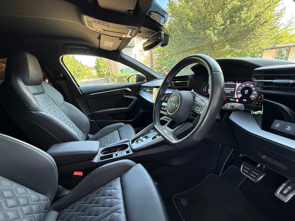 Audi A3 S3 Black Edition Blue #6