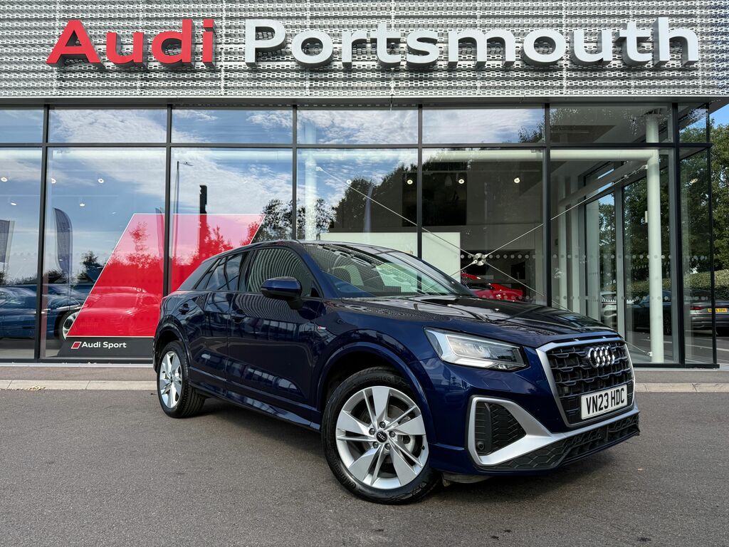 Audi Q2 S Line Blue