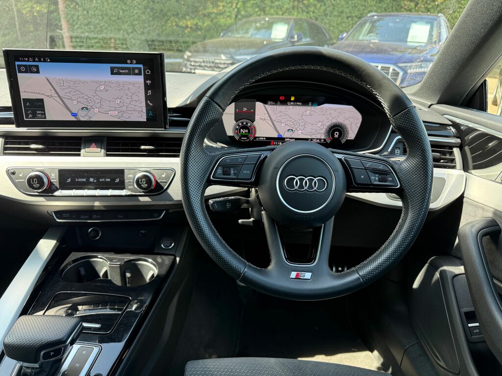 Audi A5 S Line YD72DBX White #5