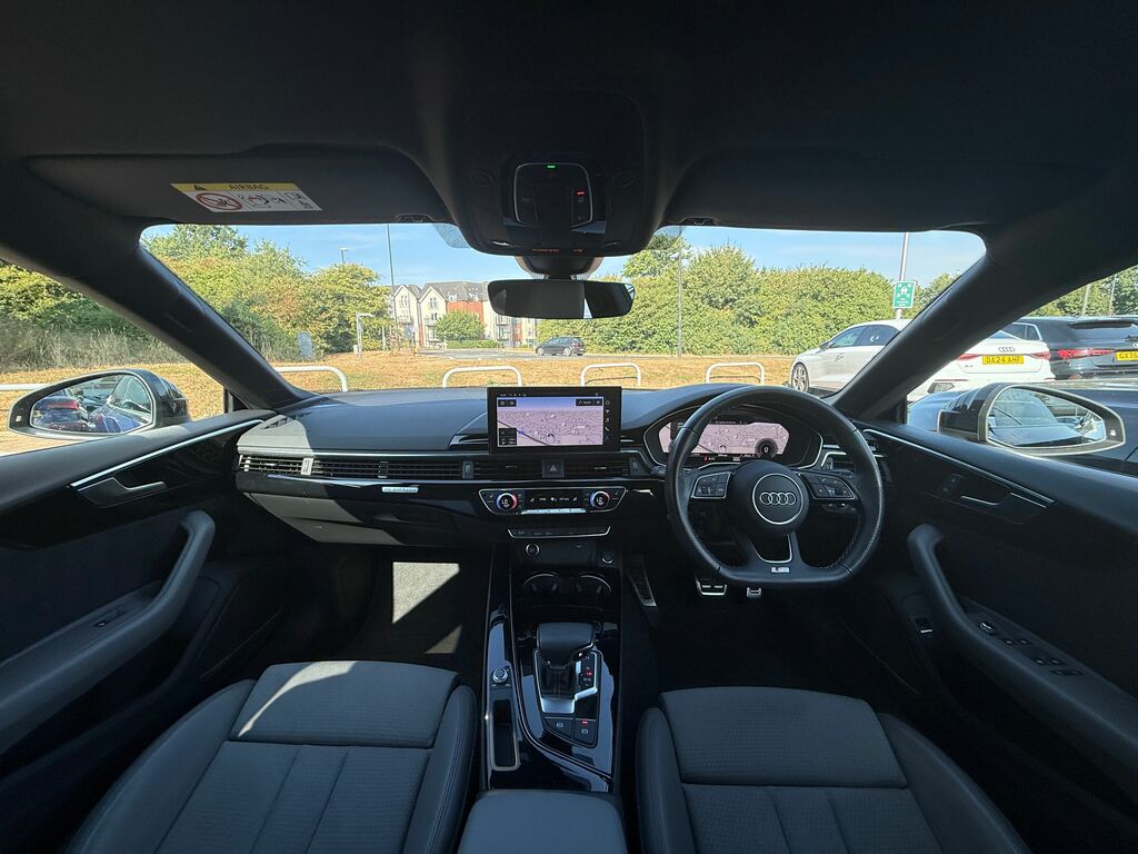 Audi A5 Black Edition GY23VOU Blue #2