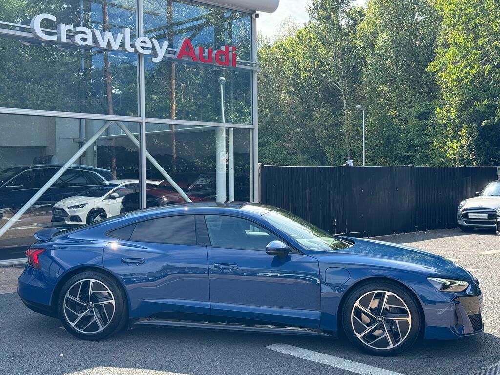 Audi E Tron GT Blue Blue