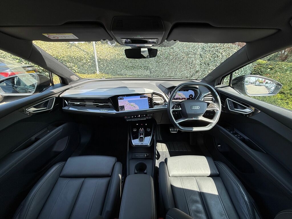 Audi Q4 E Tron Edition 1 Black #4