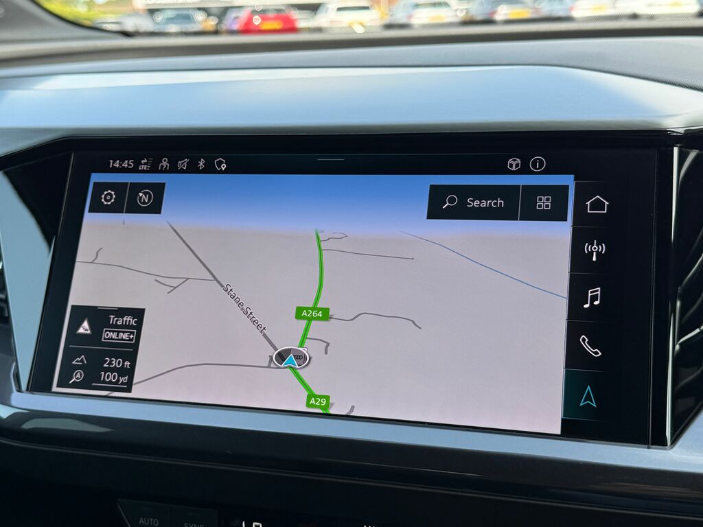 Audi Q4 E Tron S Line Blue #4