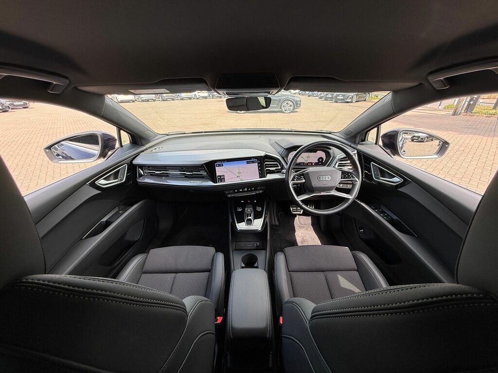 Audi Q4 E Tron S Line Blue #3