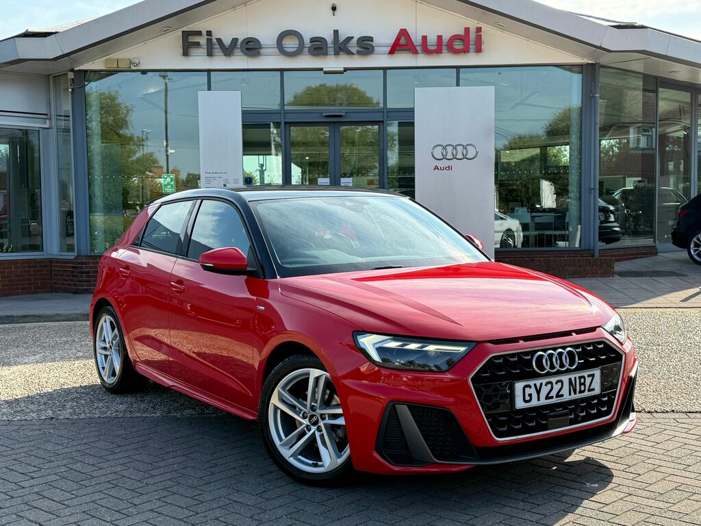 Audi A1 S Line Red