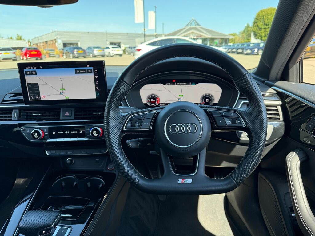 Audi A4 S4 Black Edition Black #6