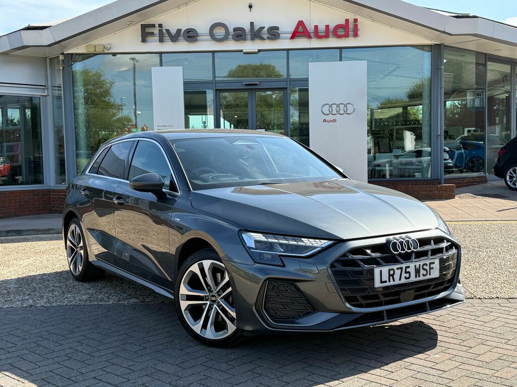 Audi A3 S Line Black