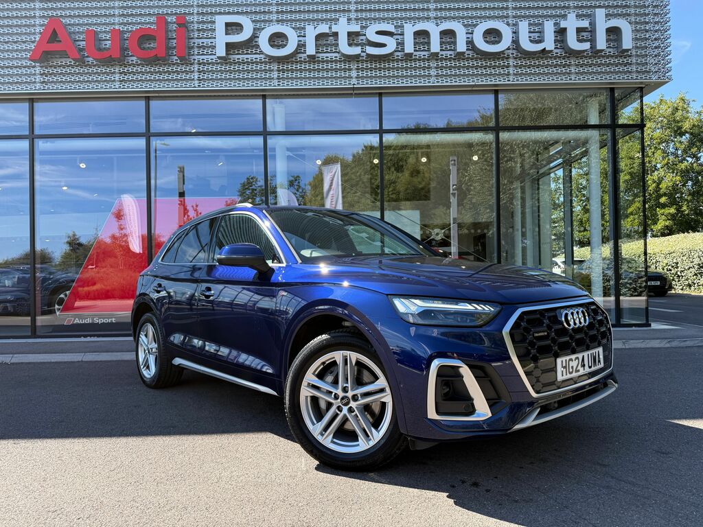 Audi Q5 S Line Blue