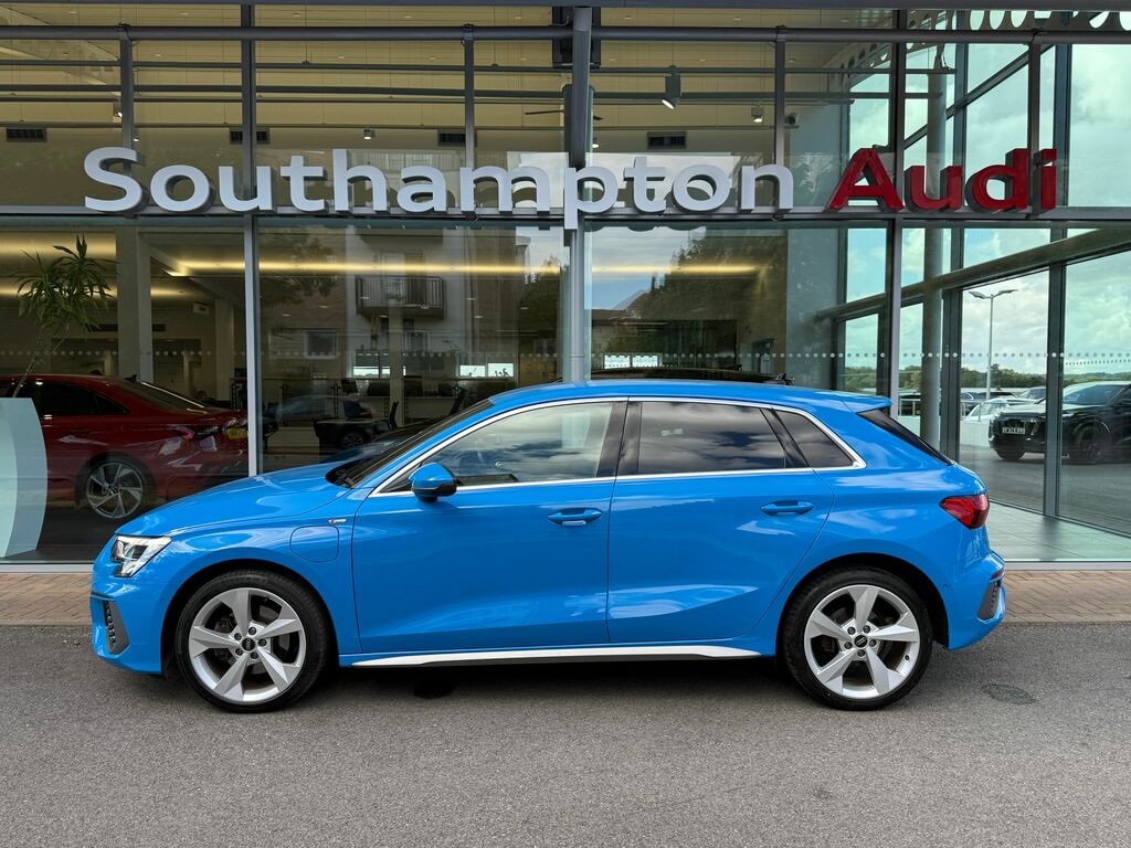 Audi A3 S Line LO23XBA Blue #4