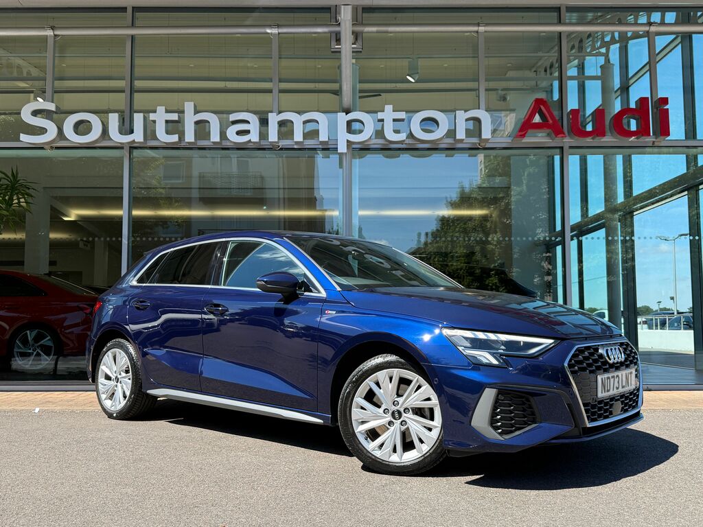 Audi A3 S Line Blue